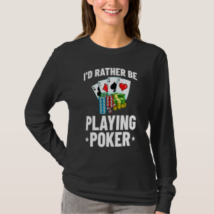 T-shirt Poker Texas Tenez Em Tout En Joueur