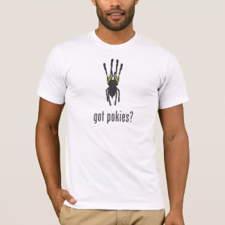 T-shirt pokie w/warning