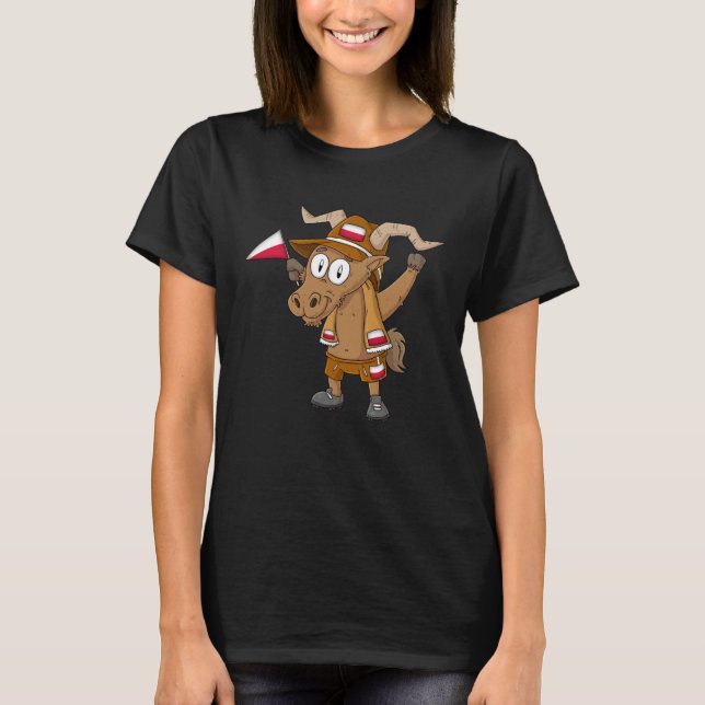 T-shirt Poland Capricorn fan (Devant)