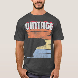 T-shirt Polar Bear Shirt Retro Style Vintage Men Women Kid
