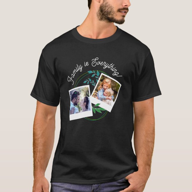T-shirt - Polaroid Family Photo Design Hommes | DP (Devant)