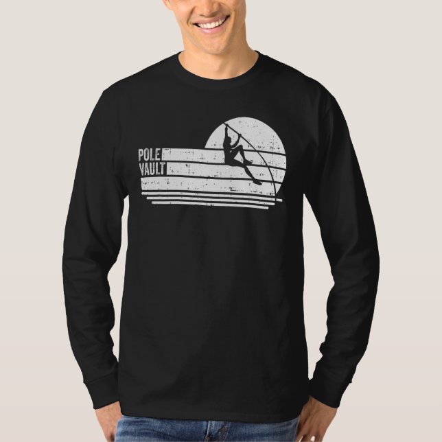 T-shirt Pôle Et Champ Pôle Coffre-Fort Pôle Saut (Devant)