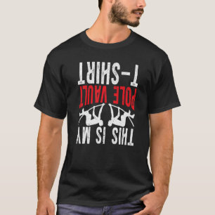 T-shirt Pole Jumping Pole Vaulter C'Est Mon Pole Vault