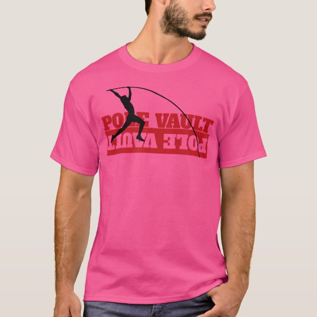 T-shirt Pole Vault - Fun Pole Vaulting (Devant)