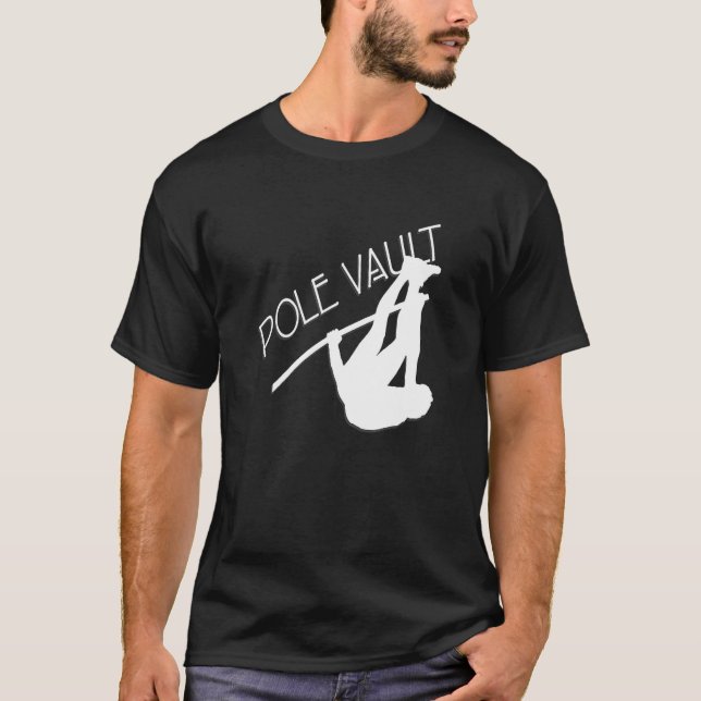 T-shirt Pole Vault  I set the bar high (Devant)