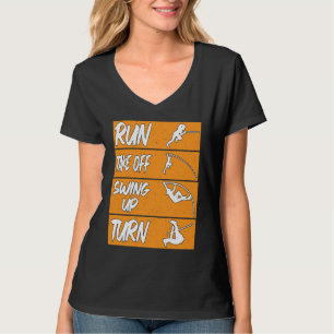 T-shirt Pôle Vault Run Swing Up Pôle Vault