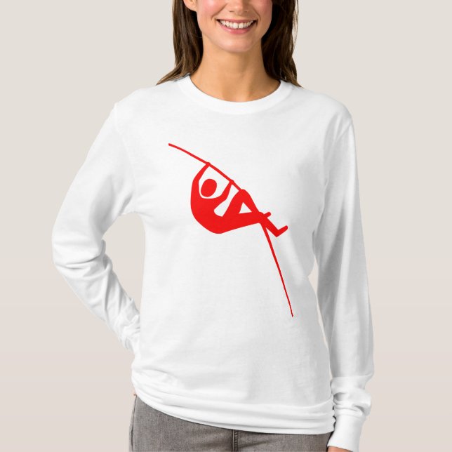 T-shirt Pôle voûté - Rouge (Devant)