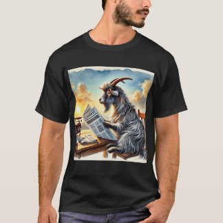 T-shirt Polera Retrato de cabra