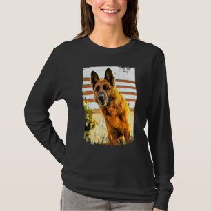 T-shirt Police berger allemand chien berger allemand berge
