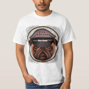 T-shirt Police carlin