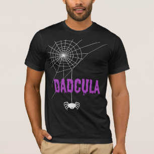 T-shirt Police Dadcula Police Sanglante et Araignée