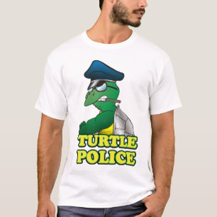 T-shirt Police de tortue