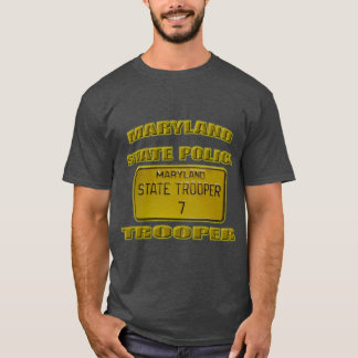 T-shirt Police d'État du Maryland 1