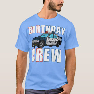 T-shirt Police Enfants Anniversaire Officier de police Cop