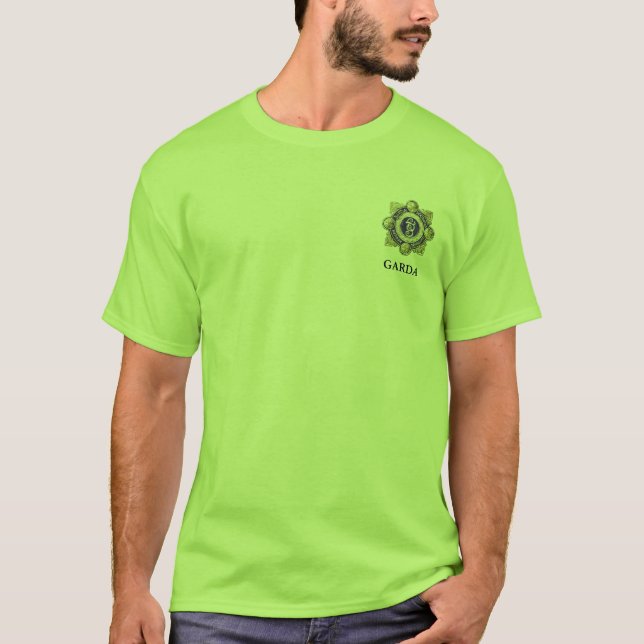 T-shirt Police irlandaise de paiement (Devant)