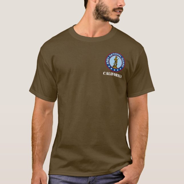 T-shirt Police militaire L.S de garde nationale de la (Devant)
