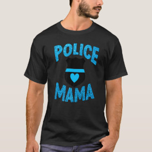 T-shirt Police Police Police Police Police Maman Mère Fils