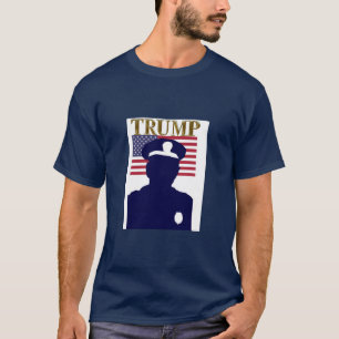 T-SHIRT POLICE POUR TRUMP