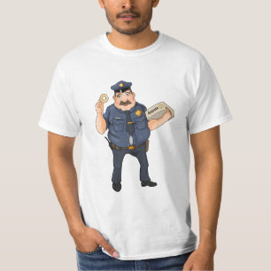 T-shirt policier