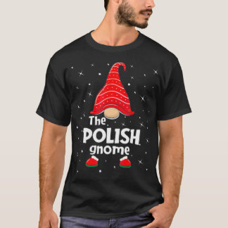 T-shirt Polish Gnome Family Matching Christmas Funny Gift