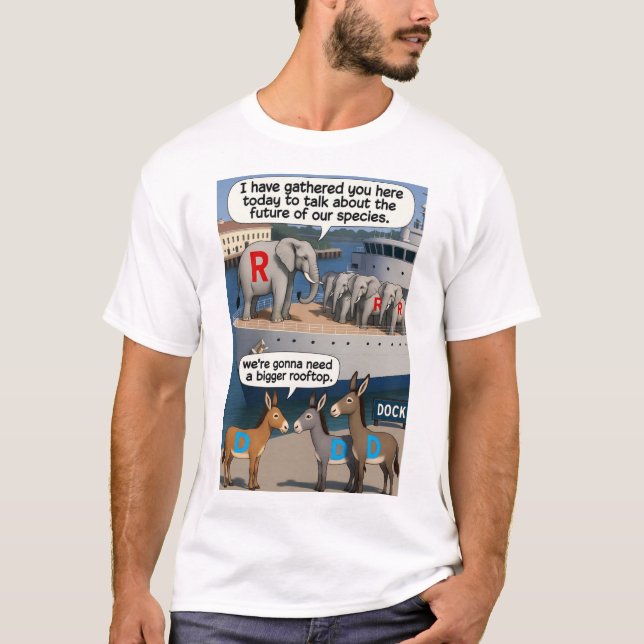 T-shirt Political Violence 2026 Thought Provoking ! (Devant)