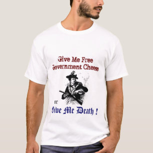 T-shirt Politique drôle de paquet de stimulus de fromage