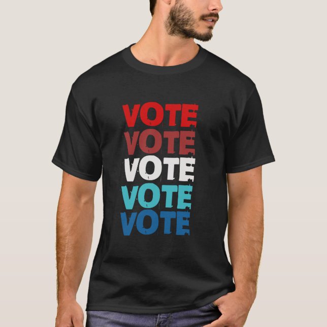 T - Shirt politische Kampagne Merchandise wählen (Vorderseite)