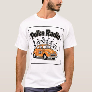 T-Shirt Polka Radio Voiture Classique