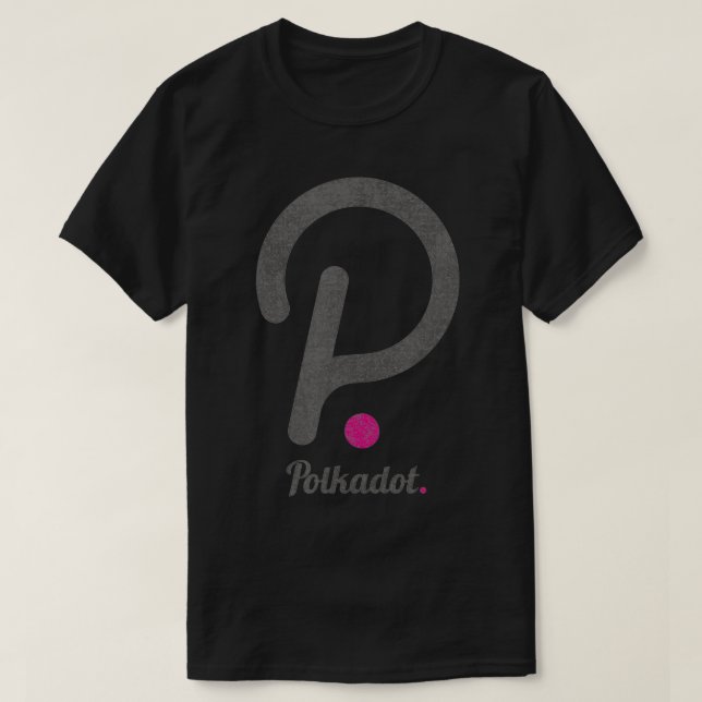 T-shirt Polkadot Crypto Ethereum Blockchain, Décentraliser (Design devant)