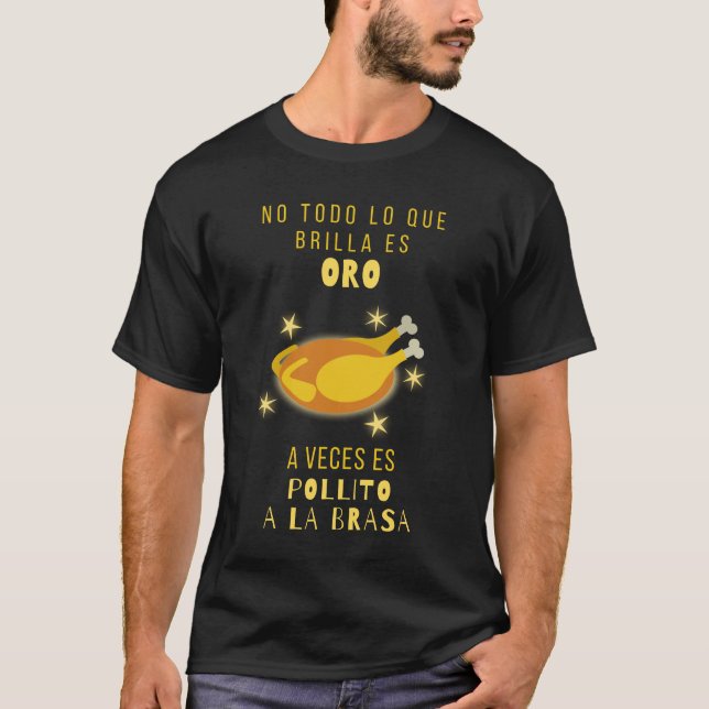 T-shirt Pollo a la brasa (Devant)