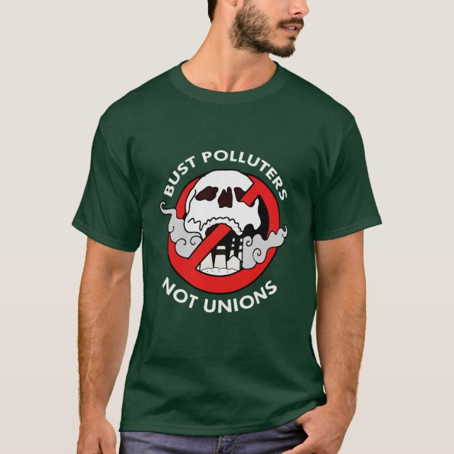 T-shirt Pollueurs de poussière (Devant)