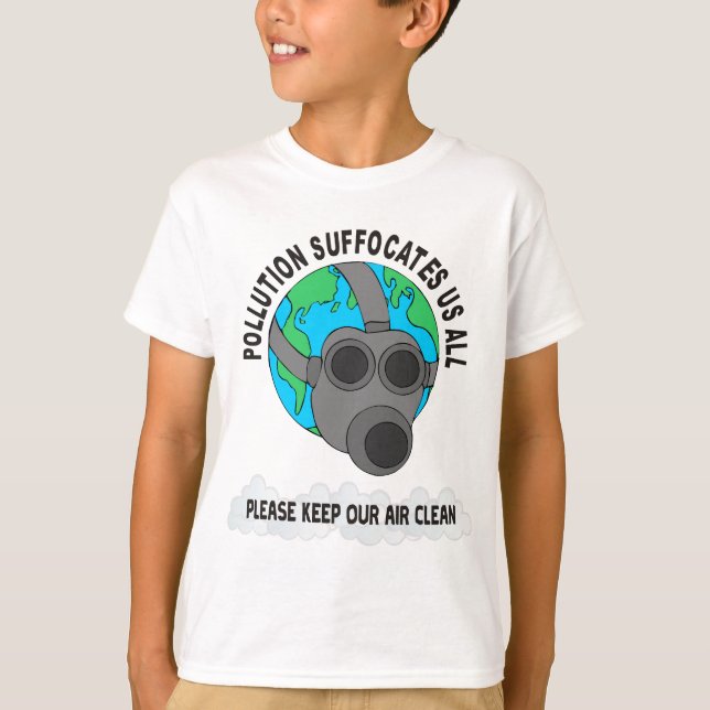 T-SHIRT POLLUTION (Devant)