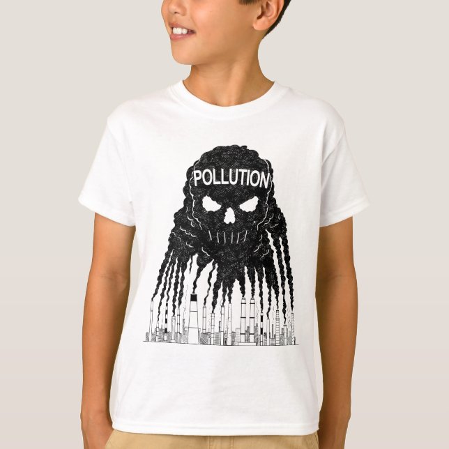 T-shirt Pollution (Devant)