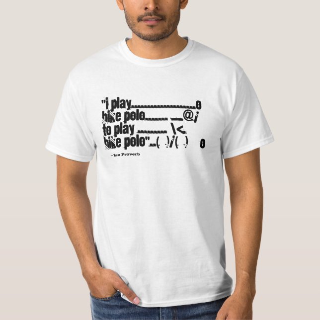 T-shirt Polo 1 de vélo (Devant)