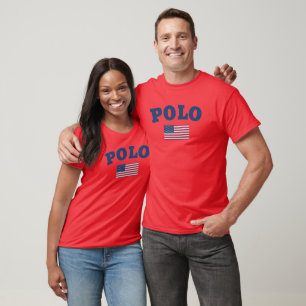 T-shirt POLO America Club USA Drapeau True Classic Tee