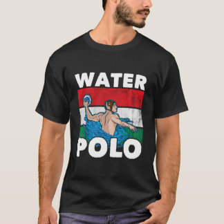 T-shirt Polo aquatique Hongrie Pour joueur de water-polo h