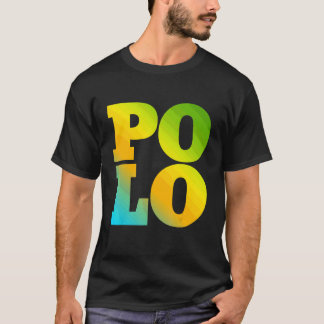 T-shirt Polo Conçu Avec Des Couleurs Naturelles