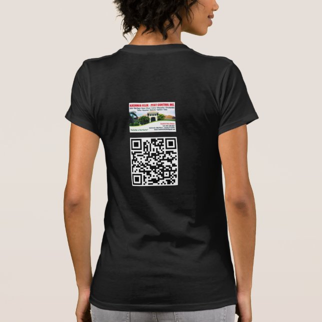 T-shirt Polo féminin (KFPC QR2) (Dos)