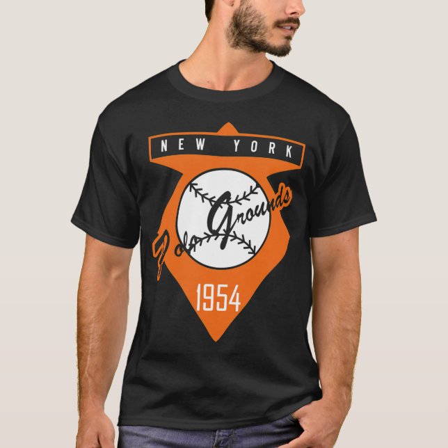 T-shirt Polo Grounds 1954 Alt (American gift baseball dad  (Devant)