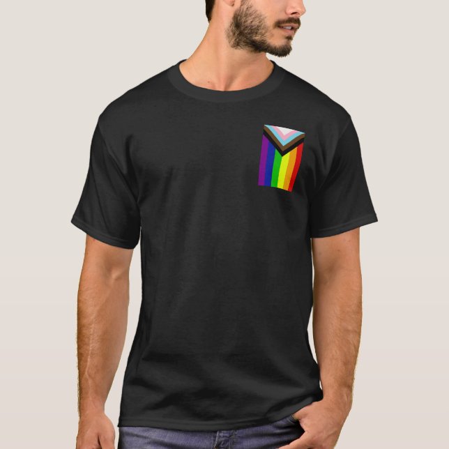 T-shirt Polo Shirt, Pride LGBTQ+ (Devant)