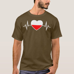 T-shirt Pologne Heartbeat 1