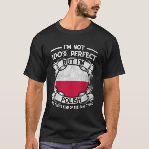 T-shirt Pologne Racines polonaises Patrimoine polonais Fie