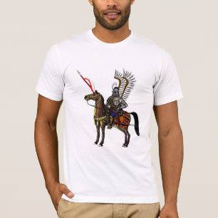 T-shirt polonais de cool de hussard