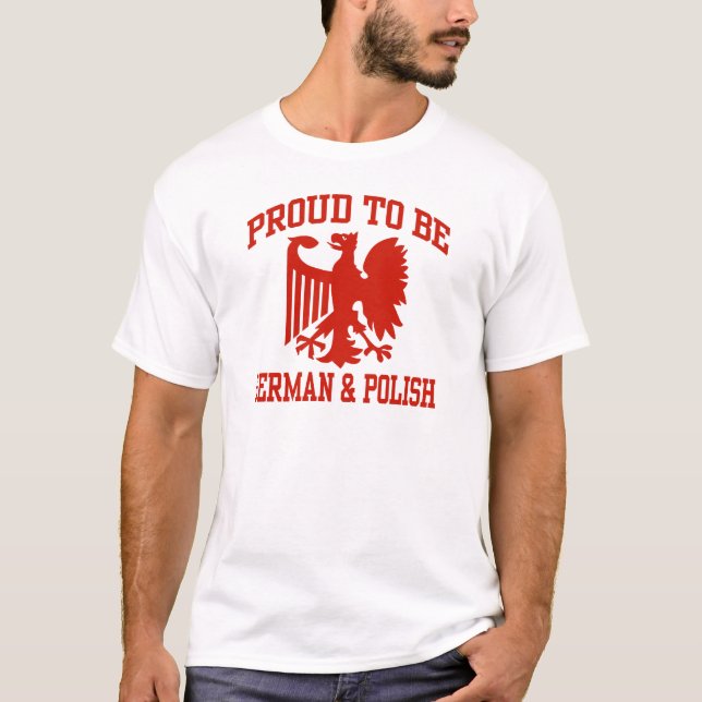 T-shirt Polonais Et Allemand (Devant)