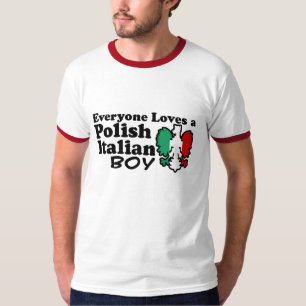 T-shirt polonais italien