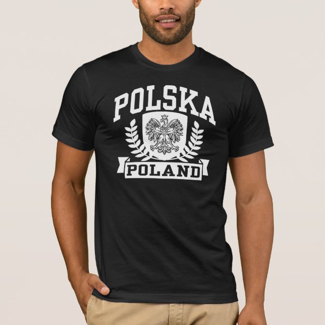 T-shirt Polska Pologne (Devant)
