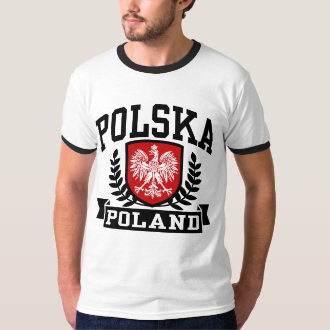 T-shirt Polska Pologne (Devant)