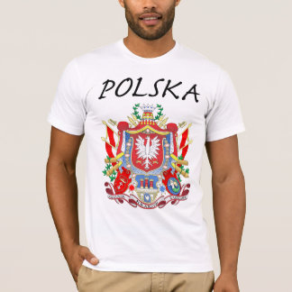 T-shirt Polska trois villes