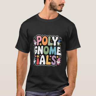 T-shirt Poly Gnome Ials Math Pun Algebra Student -