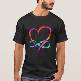 T-shirt Polyamory Infinity Coeur Oeuvre Design Cadeau T Sh